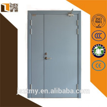 Stainless steel / wood sill ul listed fire door,fire proof timber exterior door,apartment fire rated door